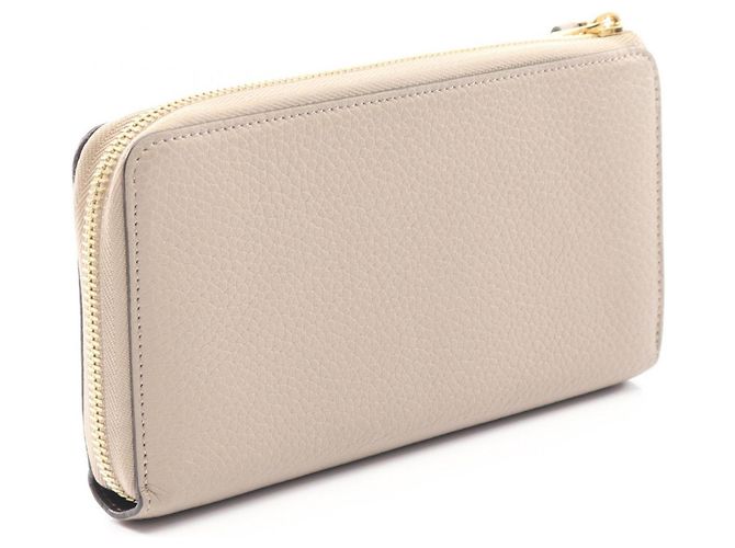Cartera Larga Comet Galle Louis Vuitton Beige - vista 2