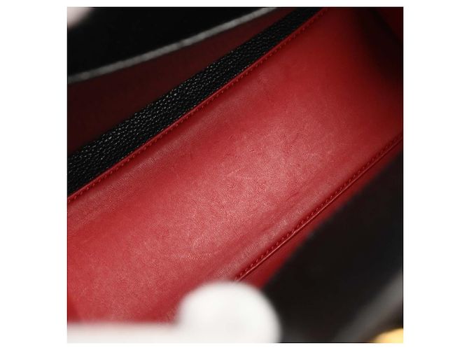 Borsa City Steamer in pelle PM Louis Vuitton Rosso - vista 3