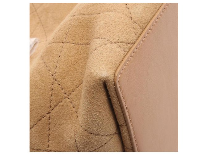 Borsa Christian Dior DiorAlps Toujours Vertical Nano Macrocannage Marrone Bianco - vista 5