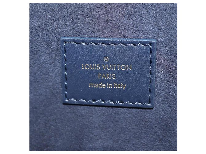 Louis Vuitton Vanity Case Monoglam aus Jacquard-Canvas Micro Marineblau - Ansicht 6