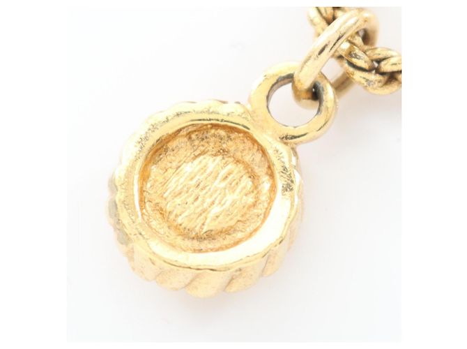Collana in strass placcata oro Christian Dior D'oro - vista 2