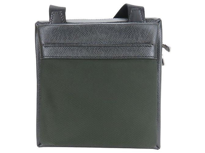 Borsa a Spalla Sayan Louis Vuitton Grigio Verde oliva - vista 3