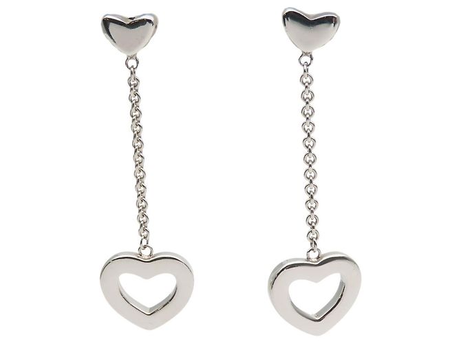Orecchini a goccia a forma di cuore Tiffany & Co. Argento - vista 11