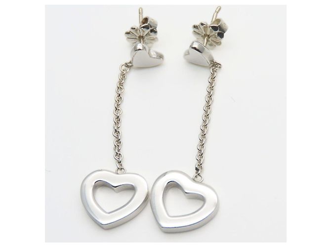 Orecchini a goccia a forma di cuore Tiffany & Co. Argento - vista 2