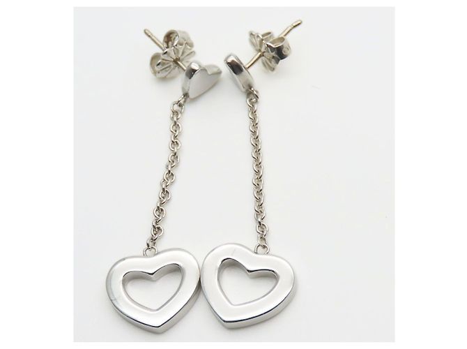 Orecchini a goccia a forma di cuore Tiffany & Co. Argento - vista 3