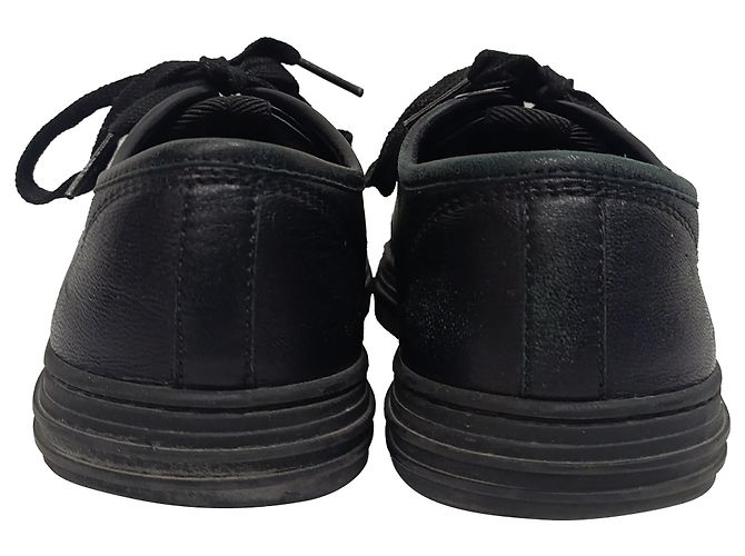 Sneakers basse Gucci California con borchie in pelle nera Nero - vista 10