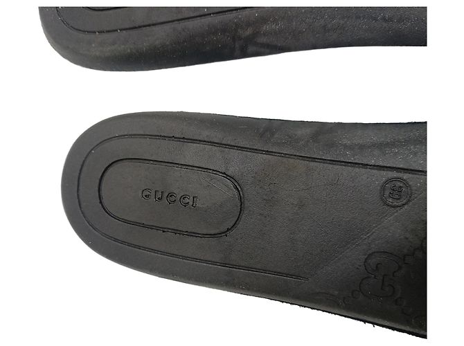 Sneakers basse Gucci California con borchie in pelle nera Nero - vista 8