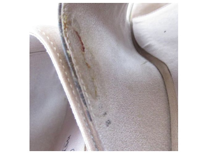 Autre Marque Sandali con zeppa in suede Ginza Kanematsu Marrone Beige - vista 12