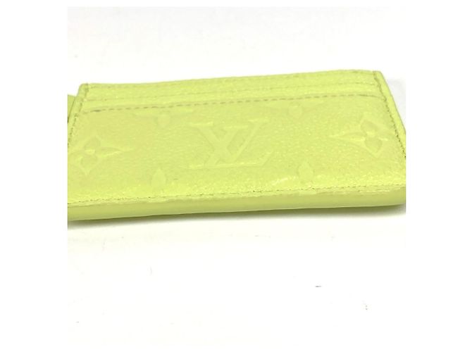 Visitenkartenetui Monogram Empreinte Louis Vuitton Grün - Ansicht 4