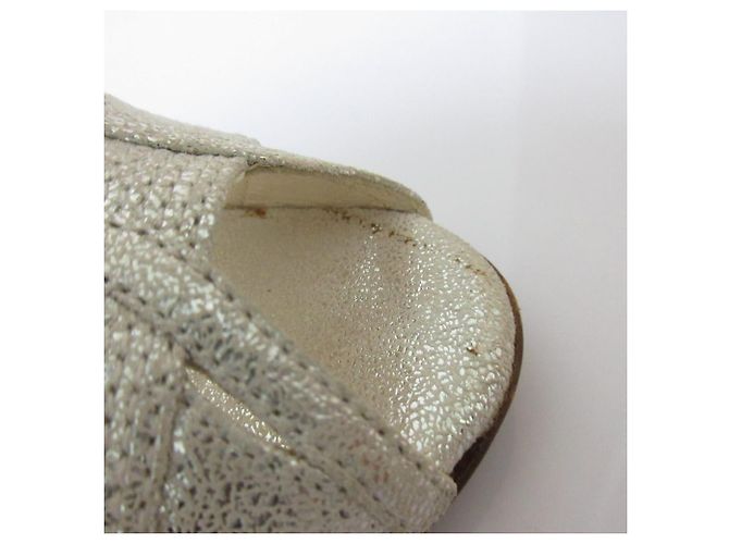 Fendi High Heel Sandalen Silber - Ansicht 11