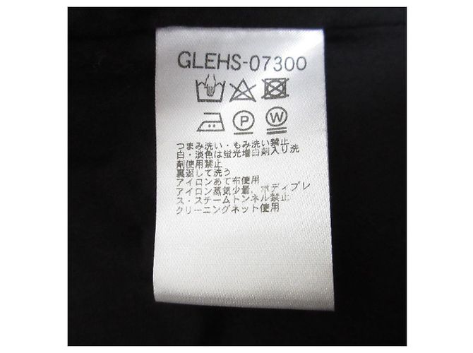Glänzendes Botanisches Kleid Sybilla Schwarz - Ansicht 10