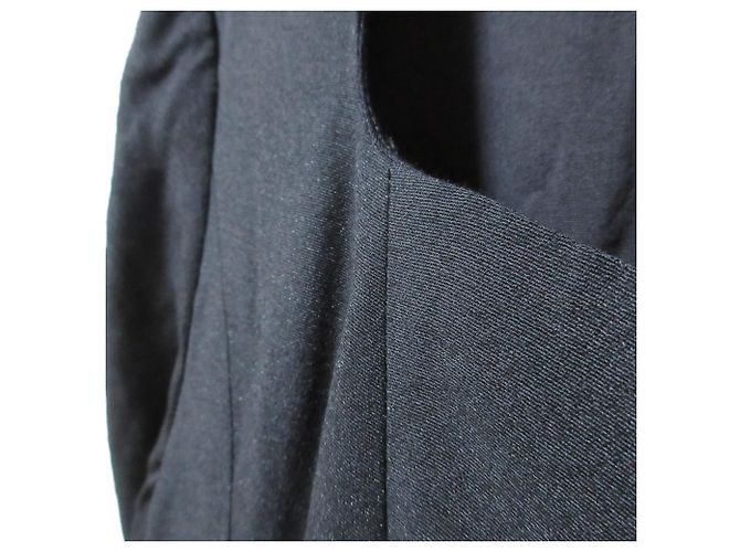 Glänzendes Botanisches Kleid Sybilla Schwarz - Ansicht 4