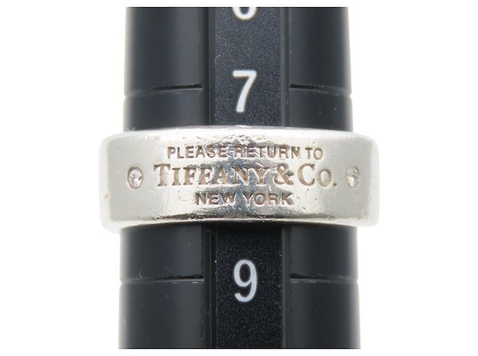 Anello di Ritorno a Banda Stretta Tiffany & Co. Argento - vista 10