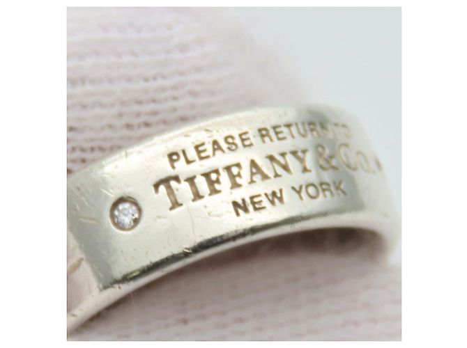 Anello di Ritorno a Banda Stretta Tiffany & Co. Argento - vista 6