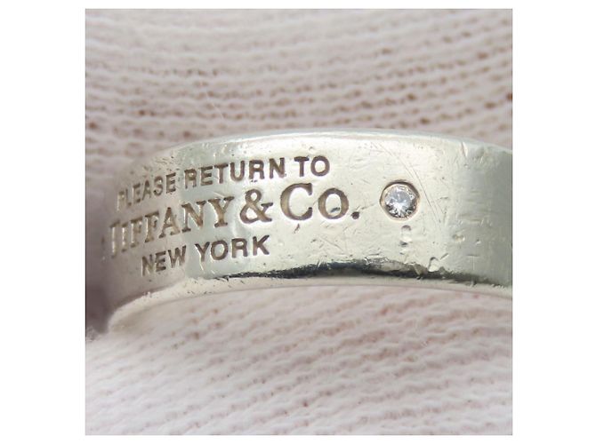 Anello di Ritorno a Banda Stretta Tiffany & Co. Argento - vista 7