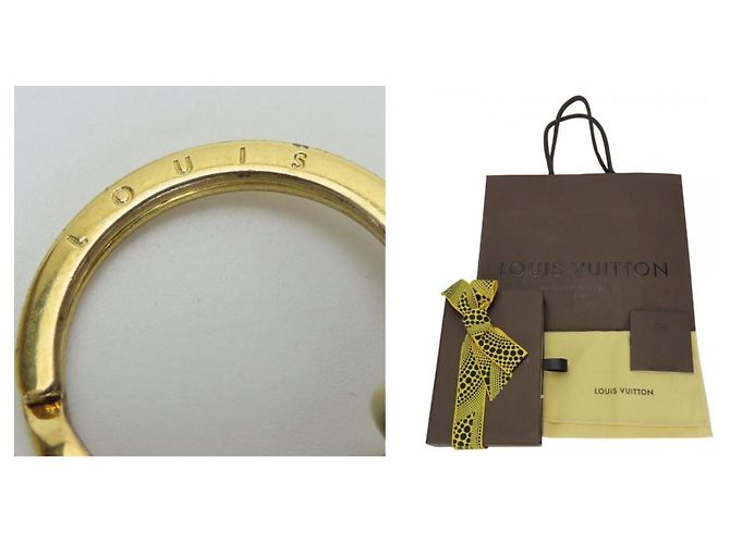 Portachiavi Monogram Louis Vuitton Marrone Bianco - vista 10