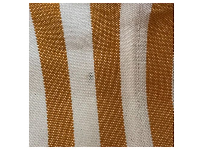 Hermès Hermes Cannes PM Tote Bag Weiß Gelb - Ansicht 17