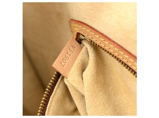 Borsa Babylone in Tela Monogram Louis Vuitton Marrone - vista 4