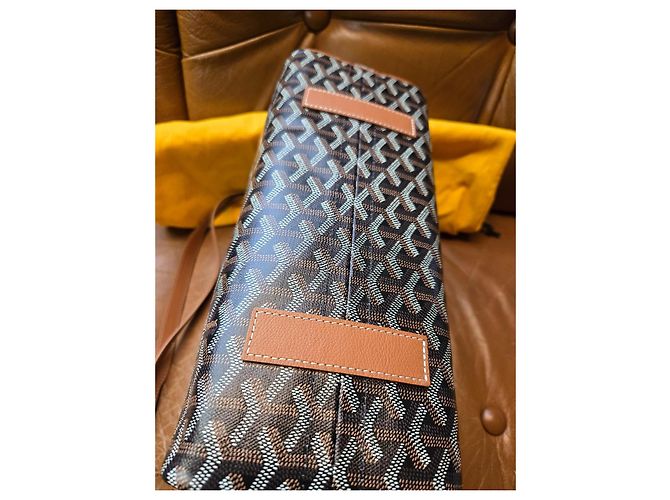 Borsa Goyard Rouette Marrone in Pelle - vista 10