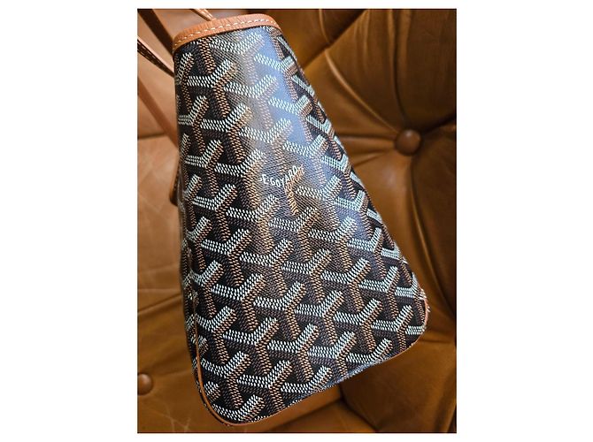Borsa Goyard Rouette Marrone in Pelle - vista 11