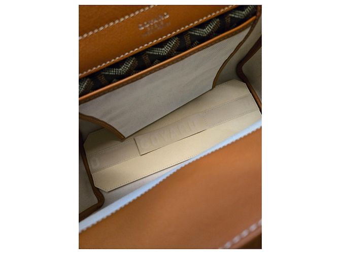 Borsa Goyard Rouette Marrone in Pelle - vista 5