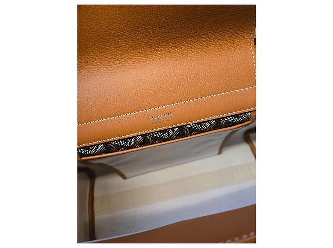 Borsa Goyard Rouette Marrone in Pelle - vista 6