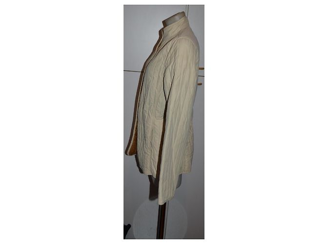 Veste Marina Yachting en mélange de coton beige Taille 42 - vue 2