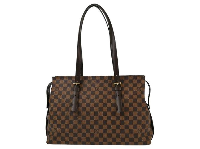 Borsa Chelsea Damier Louis Vuitton Marrone - vista 2