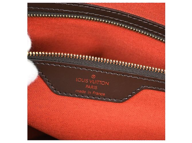 Borsa Chelsea Damier Louis Vuitton Marrone - vista 5
