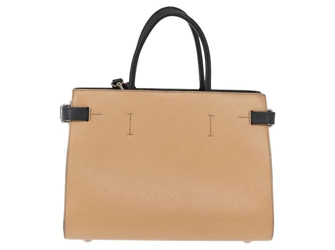 Borsa Twist Louis Vuitton in pelle Epi Beige - vista 2