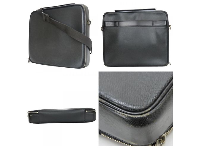 Borsa a Spalla Porte Ordinateur Odessa Louis Vuitton Grigio - vista 2
