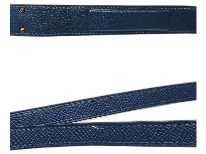 Hermès Borsa a Spalla Pochette Hermes Aka Box WNN005 Blu - vista 6