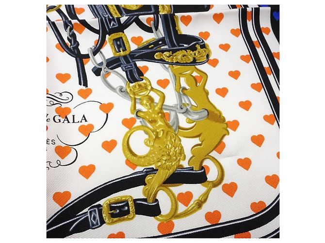 Foulard Brides de Gala Carré 40 di Hermès Multicolore - vista 2