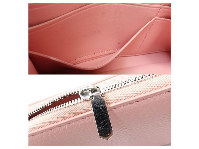 Cartera larga de cuero rosa Tiffany & Co. - vista 9