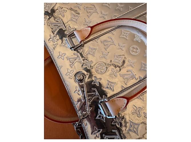 Louis Vuitton Sac Plat Monogram Mirror Argento - vista 10