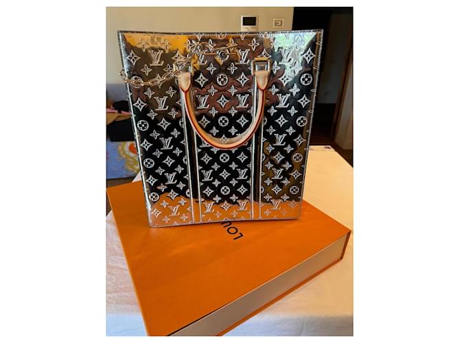 Louis Vuitton Sac Plat Monogram Mirror Argento - vista 2