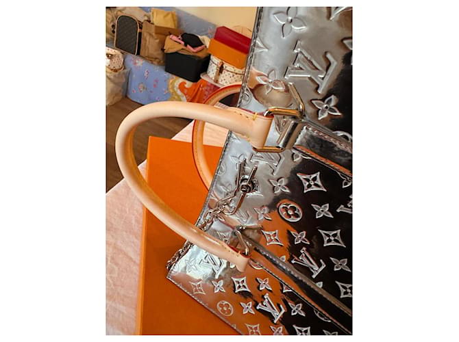 Louis Vuitton Sac Plat Monogram Mirror Argento - vista 9