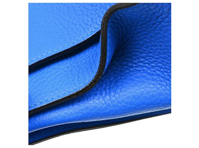 Hermès Jypsiere Tasche Clemence 34 Blau - Ansicht 7
