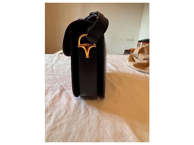 Gucci Horsebit 1955 nero stampa - vista 5