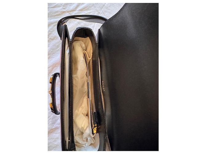 Gucci Horsebit 1955 nero stampa - vista 9