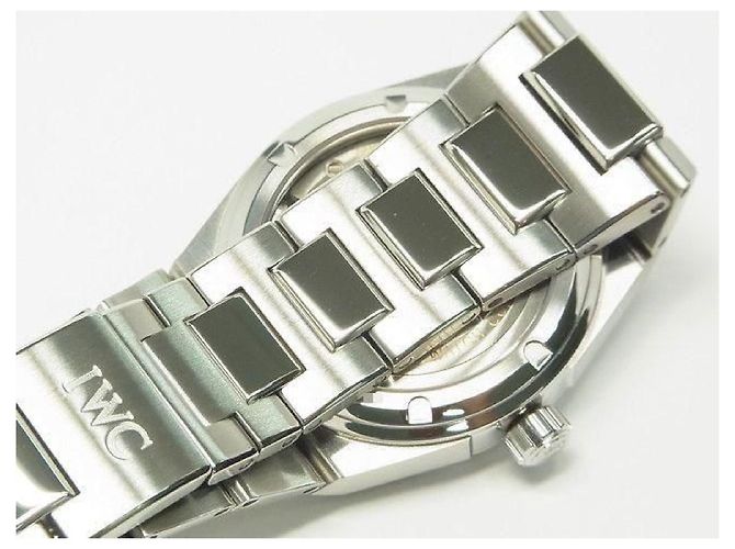 IWC Ingenieur Automatic 40 MM silver IW322801 Sapphire crystal caseback Mens Silvery - view 13