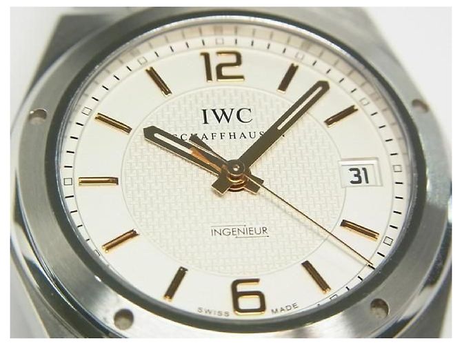 IWC Ingenieur Automatic 40 MM silver IW322801 Sapphire crystal caseback Mens Silvery - view 2