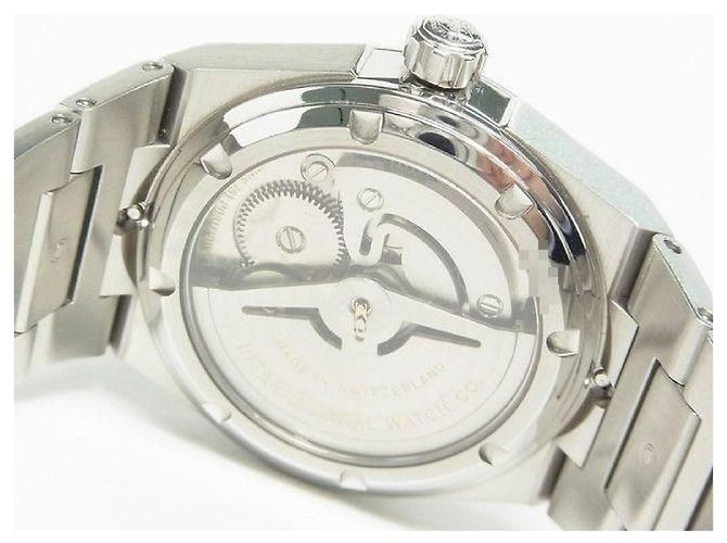 IWC Ingenieur Automatic 40 MM silver IW322801 Sapphire crystal caseback Mens Silvery - view 4