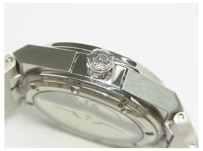 IWC Ingenieur Automatic 40 MM silver IW322801 Sapphire crystal caseback Mens Silvery - view 6