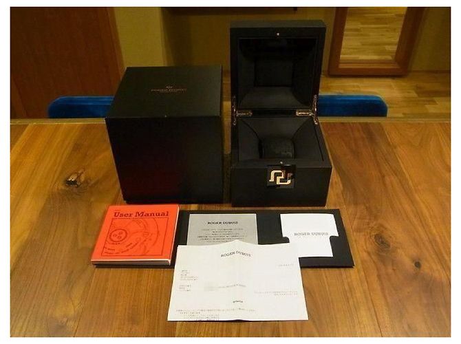 Autre Marque ROGER DUBUIS Excalibur 45 Automatique DBEX0802 édition limitée mondiale 2 8 Lots Hommes Argenté - vue 19