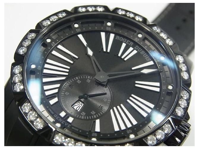 Autre Marque ROGER DUBUIS Excalibur 45 Automatique DBEX0802 édition limitée mondiale 2 8 Lots Hommes Argenté - vue 2