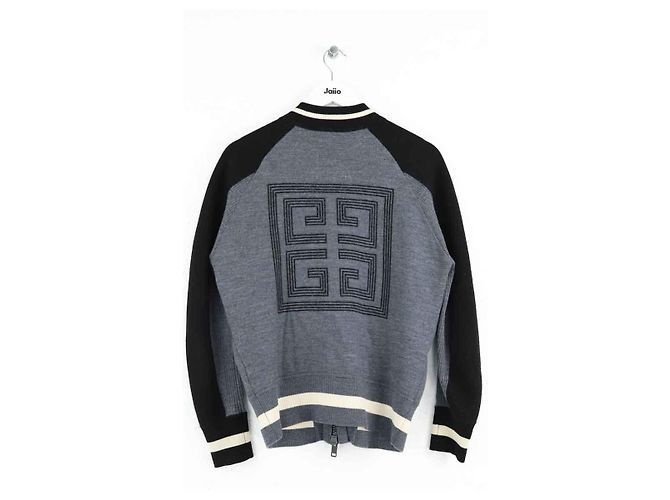 Givenchy Grauer Wollstrickjacke - Ansicht 3