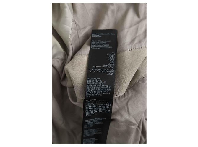 All Saints Wildlederjacke Grau M - Ansicht 6