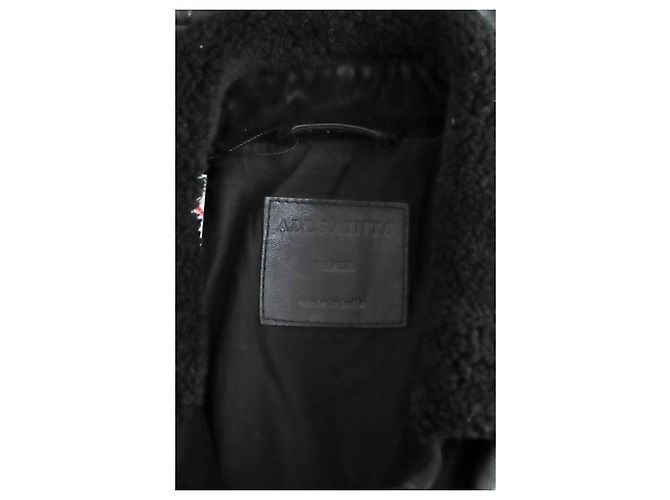 All Saints Schwarze Lederjacke - Ansicht 6