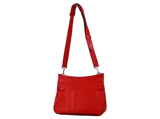 Borsa Jypsiere Hermès Clemence 31 Rosso - vista 2